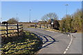 Severn Bridge (M48) toll administration area back road in BS35 4BD