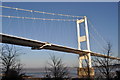 The Severn Bridge from Beachley Point car park in NP16 7HH