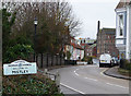 Looking into Mistley High Street in CO11 1AL