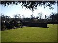 Lawn and walled garden, Headlam Hall in Headlam