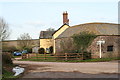 Barn and farmhouse at Frogmore Cross in EX5 3DS