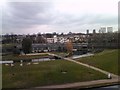 View of Mile End Park from Sir Christopher France House in E3 2BY