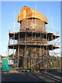 Restoration work underway on the Meir Heath windmill in ST3 7LH