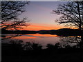 Sunset over Linrathen Loch in DD8 5JJ