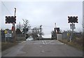 Level crossing on the Darlington to Bishop Auckland line in DL3 0XN