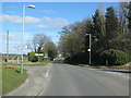 Crossroads on the outskirts of Sherston in SN16 0LT