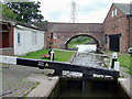 Canal and Marston Lane Bridge, near Marston, Warwickshire in B76 0EB