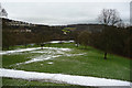 View towards the Mere from the terrace at Shibden Hall in HX3 9XQ