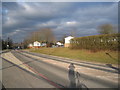 Storm clouds & Popley Way in RG24 9QN
