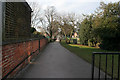 Path to Bridgford Park and Playing Field in NG2 5GB