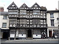 Entrance to the Feathers Hotel, Ludlow in SY8 1JW