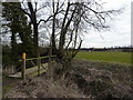 Small footbridge near Fox Covert in NG14 6TR