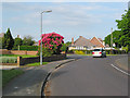 Junction of Priestlands Road and Whitaker Crescent, Lymington in SO41 3NU