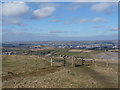 A view towards Saunton and Braunton  from the monument on Codden Hill in EX33 1DX