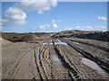 Clay waste haul road off John Acres Lane in TQ12 3PX
