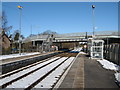 Footbridge over the railway at Muir of Ord station in IV6 7PX