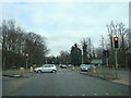 A20 London Road, junction with Lunsford Lane, Larkfield in ME19 5QS