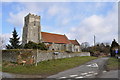 St. Martin's Church & Church Lane, Thompson in IP24 1PP