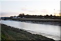 Low tide on the River Rother in TN31 7NU