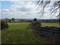 View across fields towards Chesterfield in Cutthorpe
