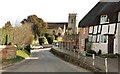 Okeford Fitzpaine: Cottages and St  Andrew's Church in DT11 0TR