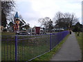 Poltair Park, Children's playground, St Austell in PL25 5QN
