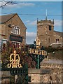 Holmesfield - Church, Pub-Restaurant and Coronation Garden in S18 7WT