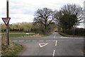 Crossroads on Five Ways Road in CV35 7HX