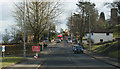 Roadworks at Parkhill Avenue in PA14 5YW