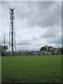 Bovingdon Reservoir & radio masts in HP3 0EJ