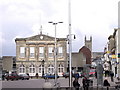 Andover Town Hall and market place in SP10 2FE