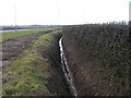 Field drain beside the B684 in NG3 5RX