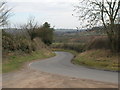 Minor Road towards Woodborough in Woodborough
