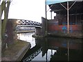 Canal and bridge over entrance to minor canal in B1 2PS