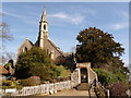 Clifton Hampden: parish church of St. Michael & All Angels in OX14 3EG