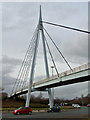 Dumfries Bypass, Glasgow Road footbridge in DG2 9AW