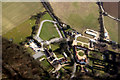 Howe Green House from the air in CM22 7QB