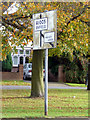 Road Sign, The Ridgeway, Enfield in EN2 8GN
