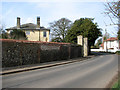 Watton Road through Shropham in Shropham