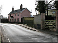 Cottage by a bend in Watton Road, Shropham in Shropham