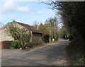 View north along Rocklands Road, Shropham in Shropham