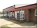 Entrance to the village hall in Shropham in Shropham
