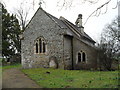 St Bartholomew, Egdean on a dull March afternoon in GU28 0HN