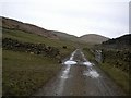 Farm road, Merkland in Mid and Upper Nithsdale Ward