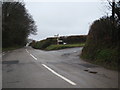 Minor road junction at Kingston in PL17 8PG