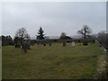Greatham Churchyard on a wet March lunchtime in RH20 2ET