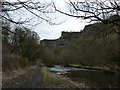River Wye flowing through Chee Dale in SK17 9TG