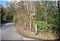 Footpath off Lady Oak Lane in TN17 2RD