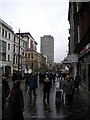 A wet  Saturday on Sauchiehall Street in G2 5QD