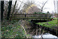 Beddington:  Footbridge over the River Wandle in CR0 4AE